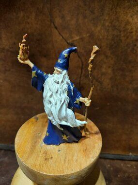 Vintage Schleich or Papo Sword bearer, Wizard, Prince